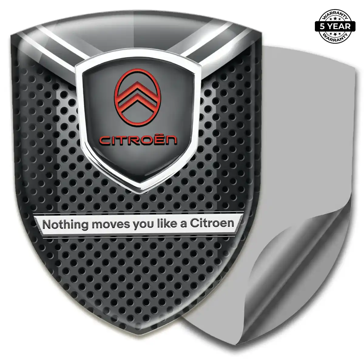 Citroen Resin Emblem Sticker Deluxe Edition