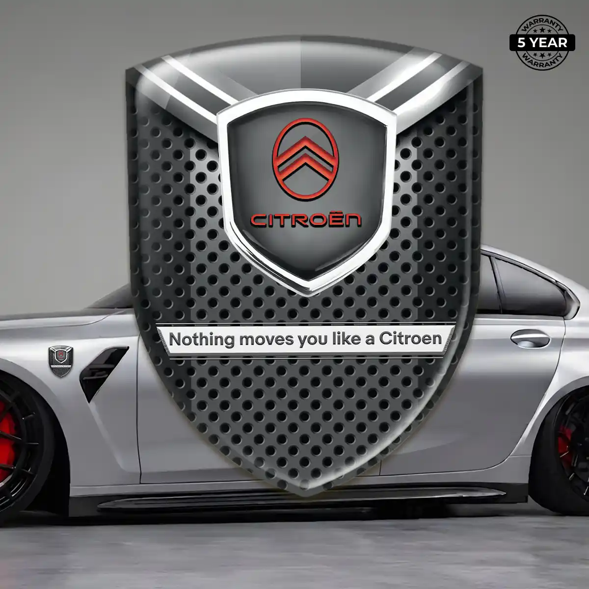 Citroen Resin Emblem Sticker Deluxe Edition