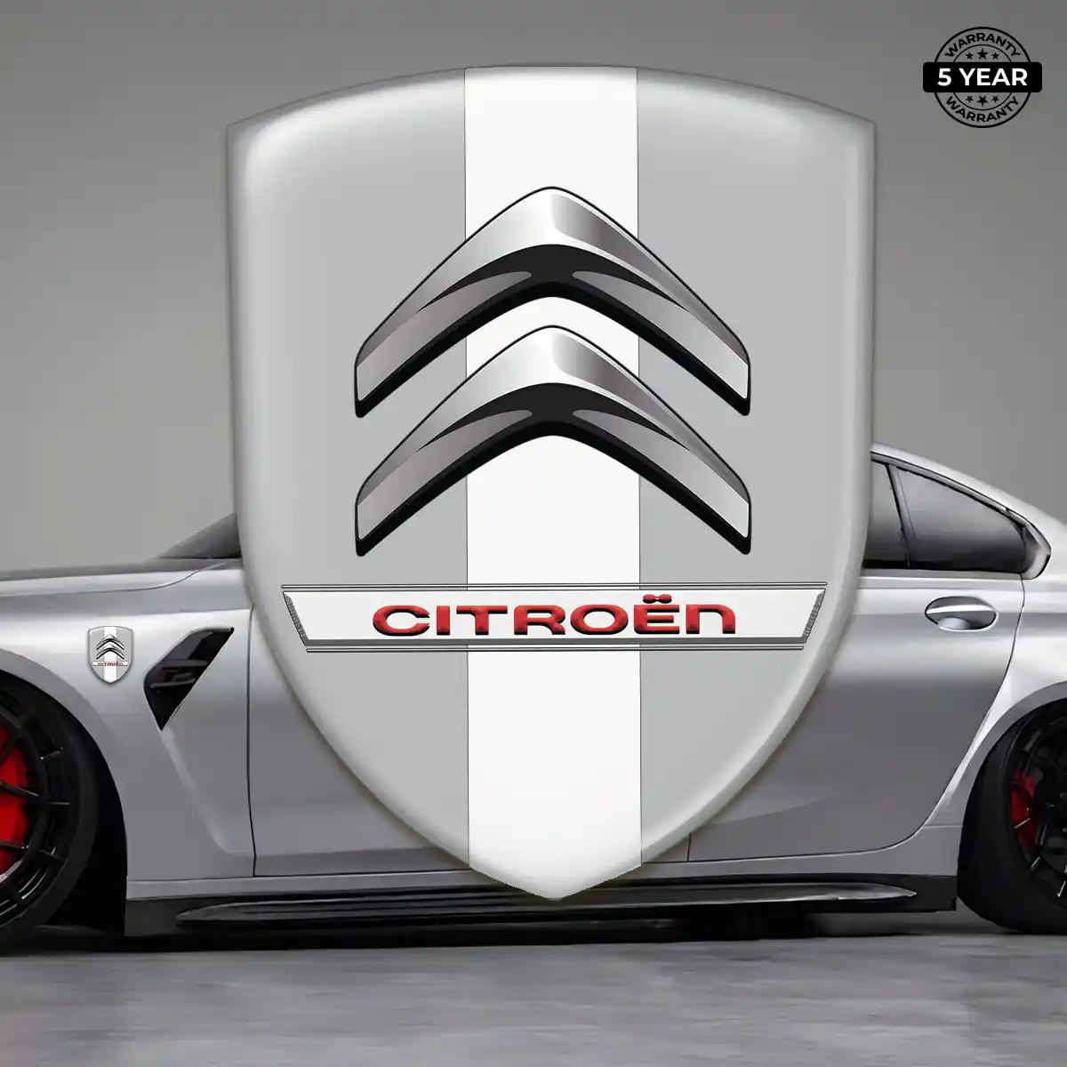 Citroen Resin Emblem Sticker Elite Finish