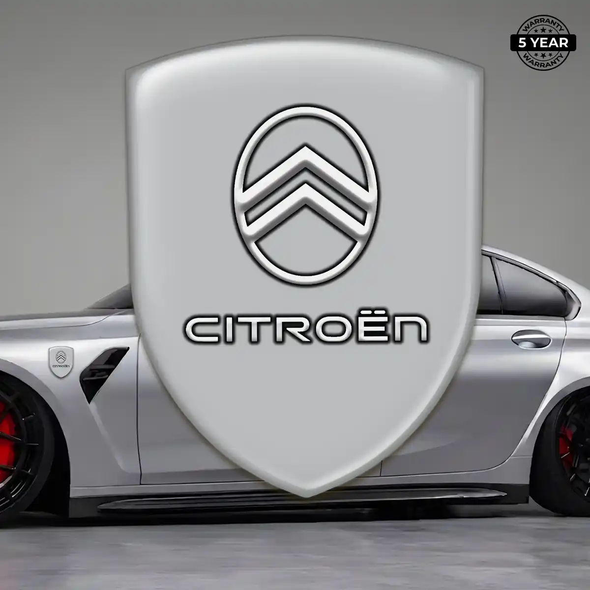 Citroen Resin Emblem Sticker Interior Luxe