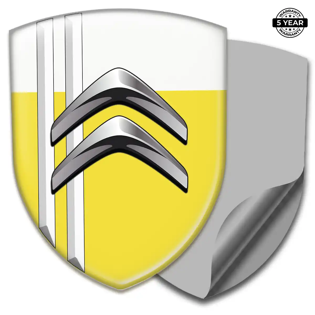 Citroen Resin Emblem Sticker Noble Edition