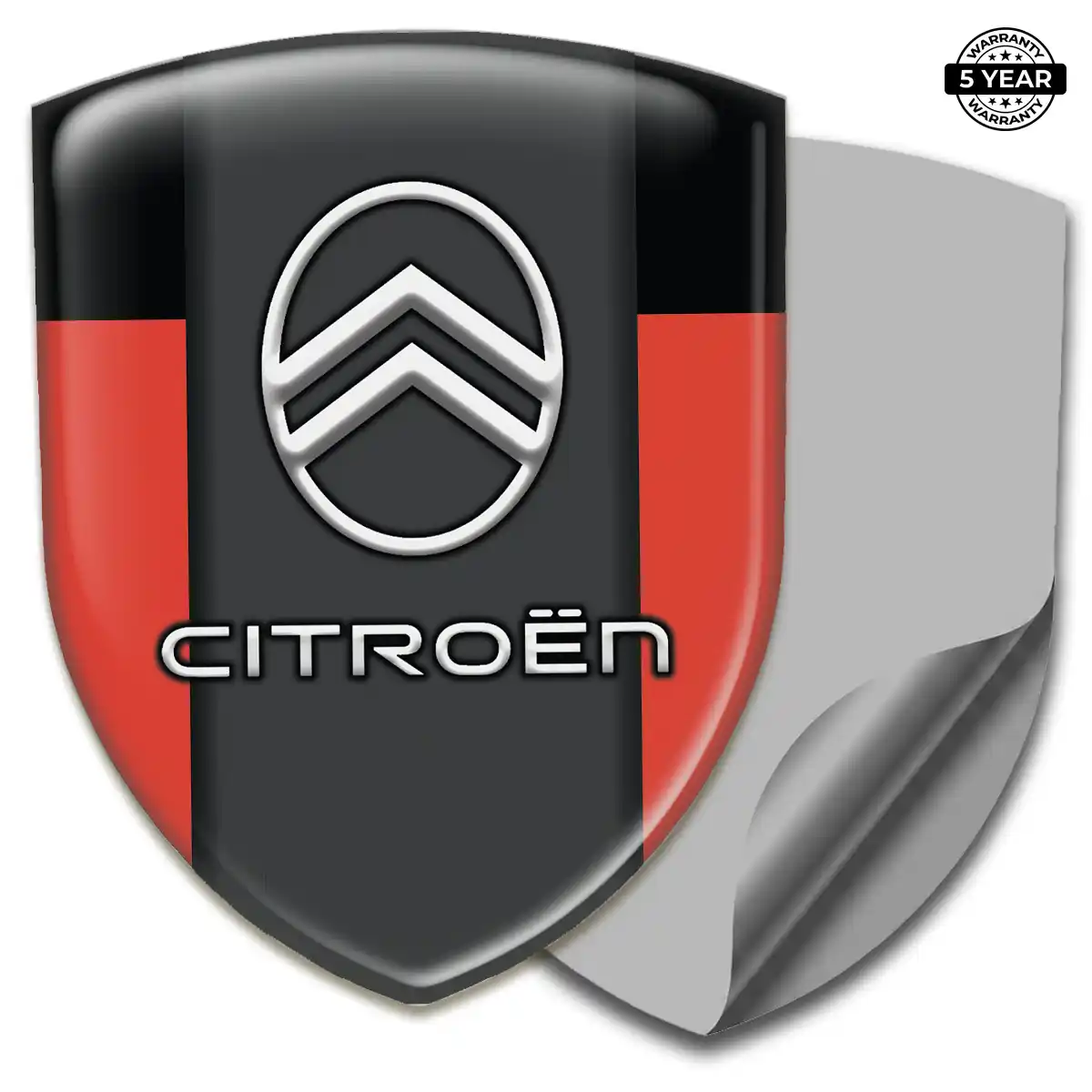 Citroen Resin Emblem Sticker Prime Quality