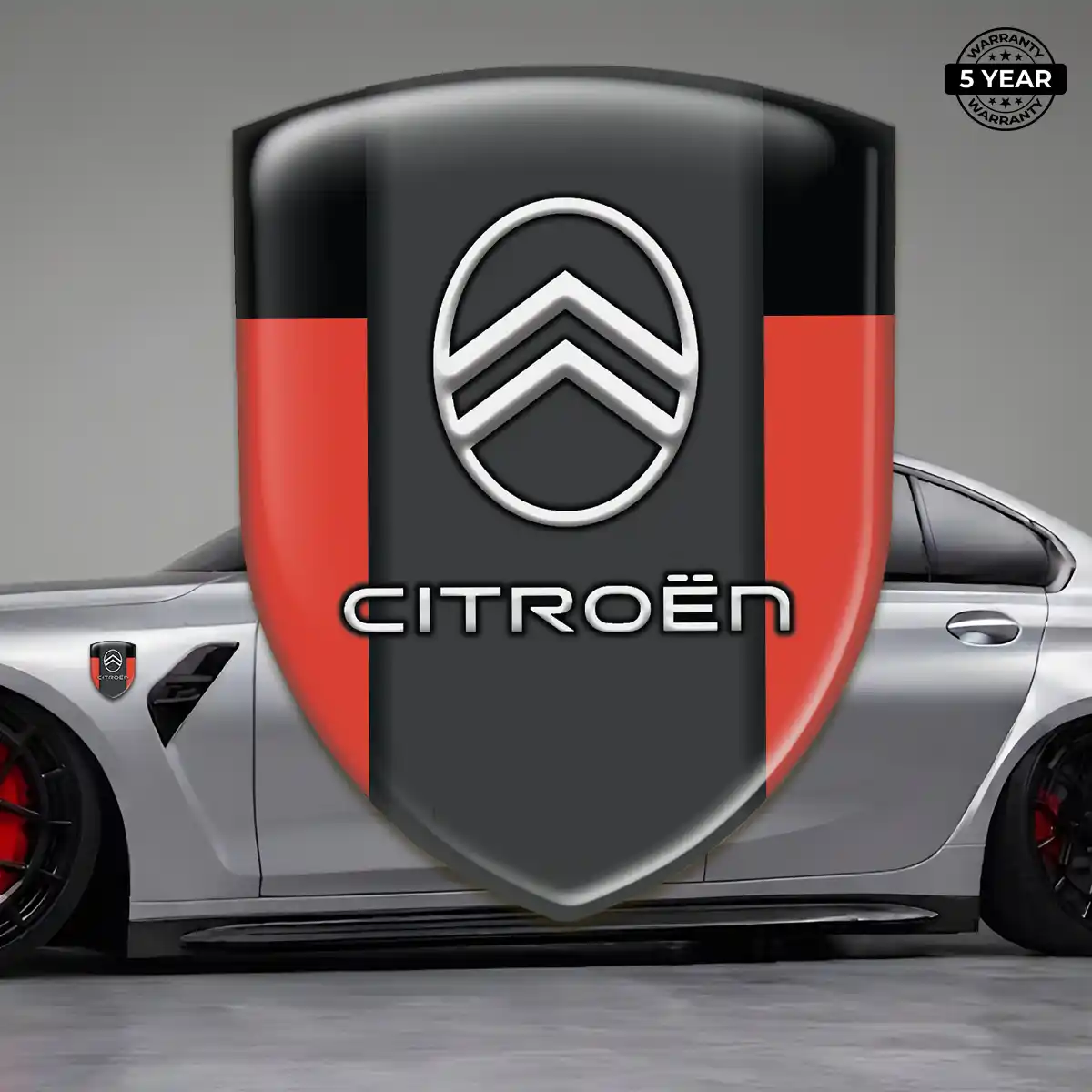 Citroen Resin Emblem Sticker Prime Quality