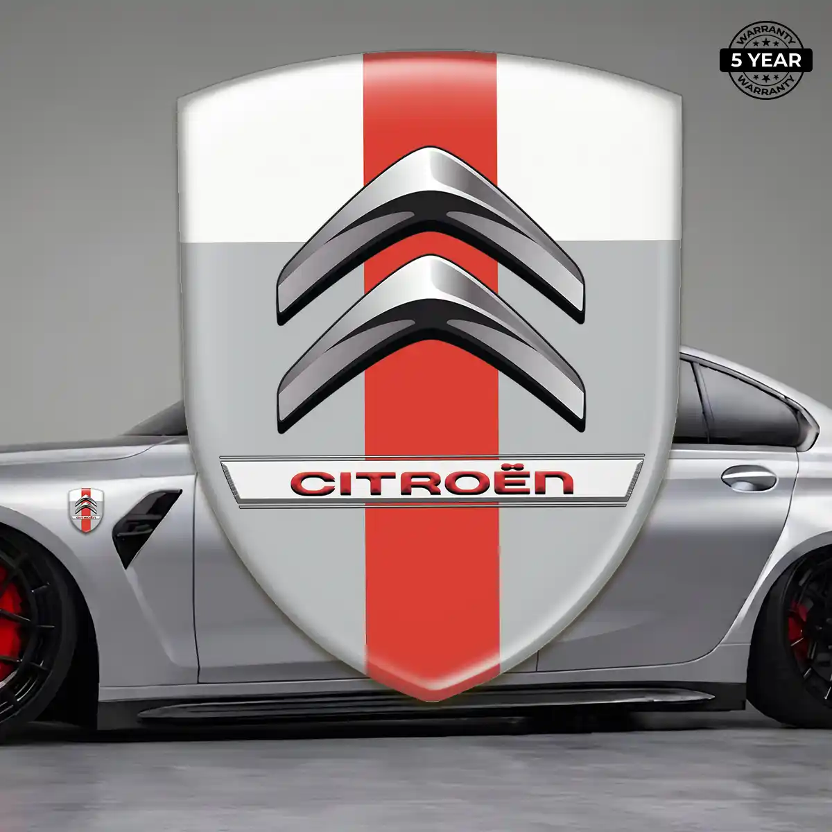 Citroen Resin Emblem Sticker Resin Elite