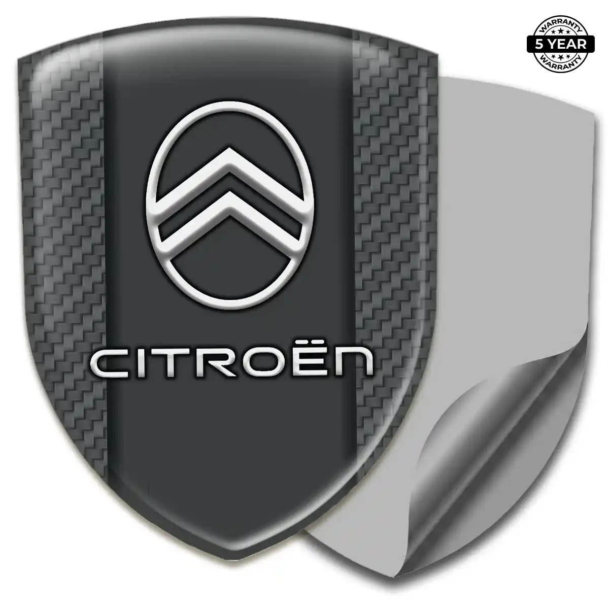 Citroen Resin Emblem Sticker Resin Luxe