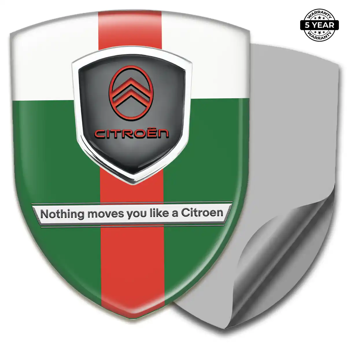 Citroen Resin Emblem Sticker Signature Grade