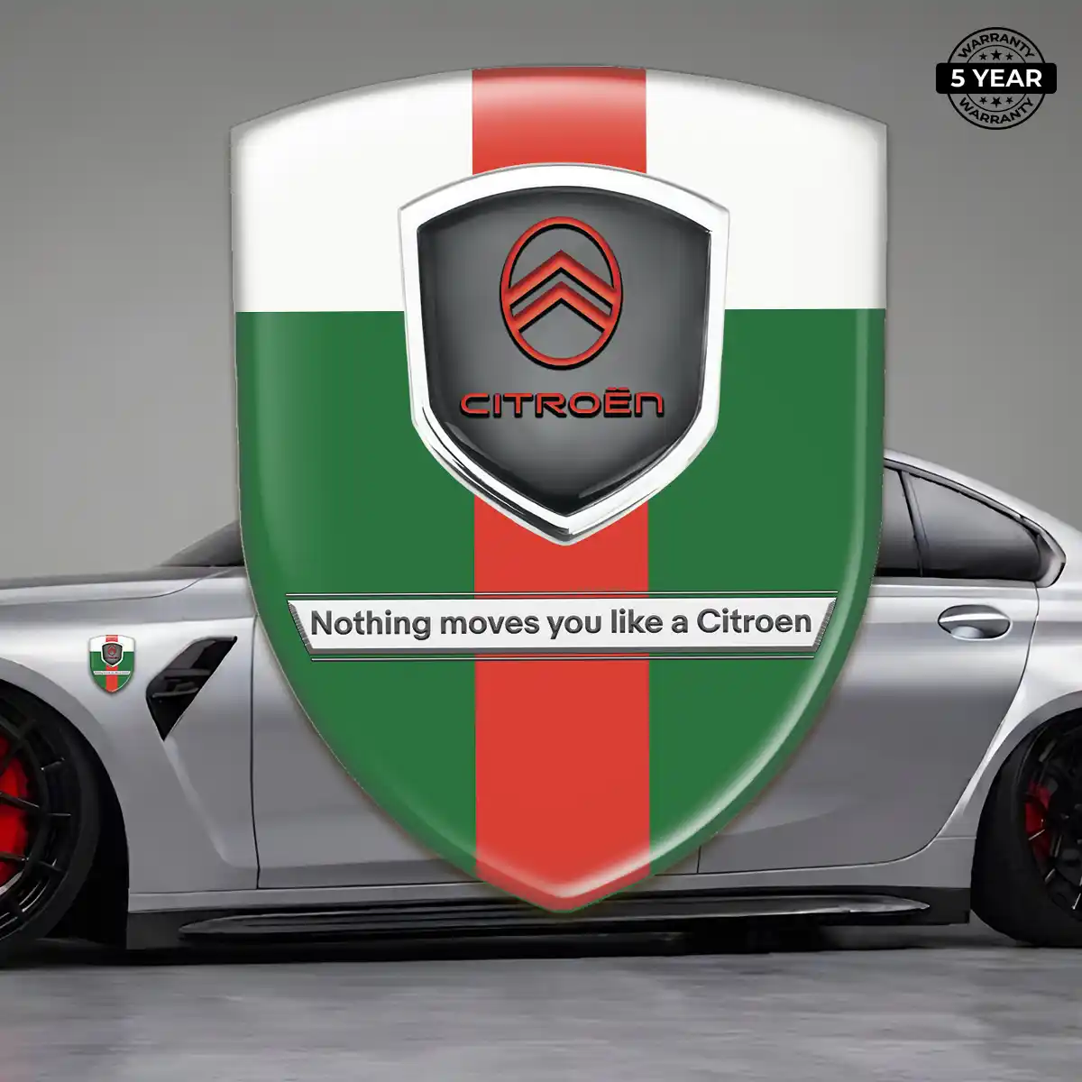 Citroen Resin Emblem Sticker Signature Grade