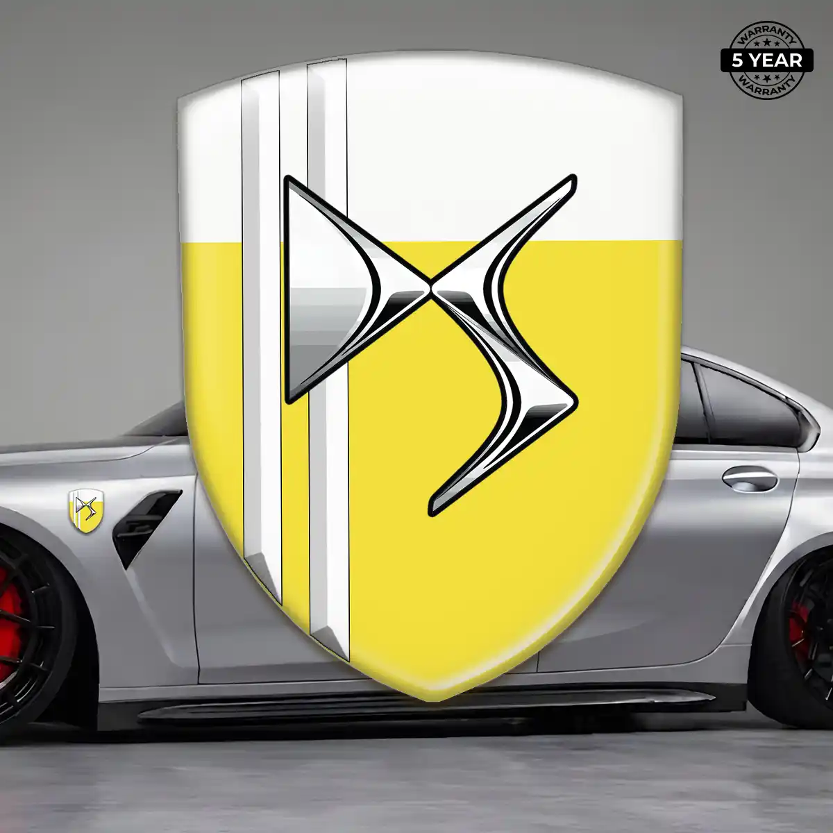 Citroen Self Adhesive Emblem Sticker Interior Elegance