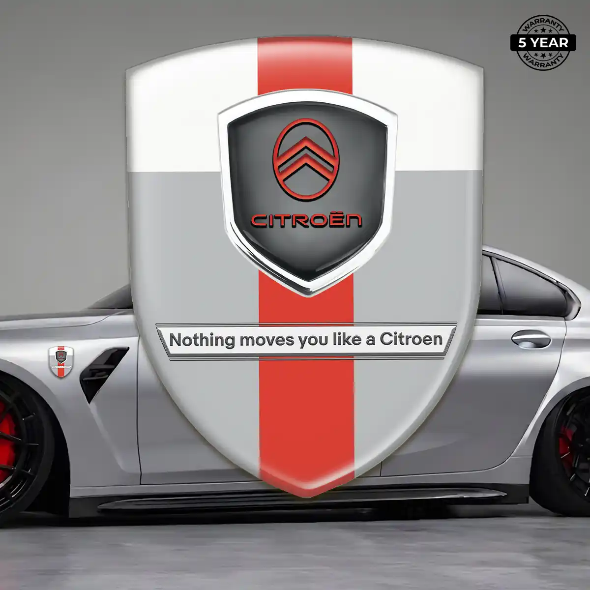 Citroen Self Adhesive Emblem Sticker Noble Edition