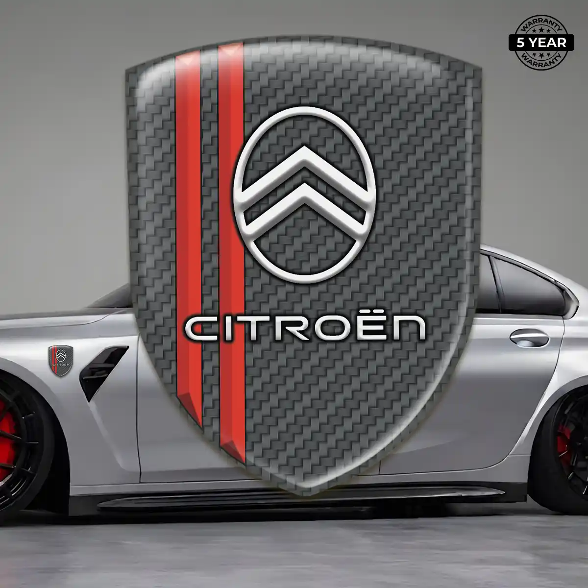 Citroen Self Adhesive Emblem Sticker Opulent Line
