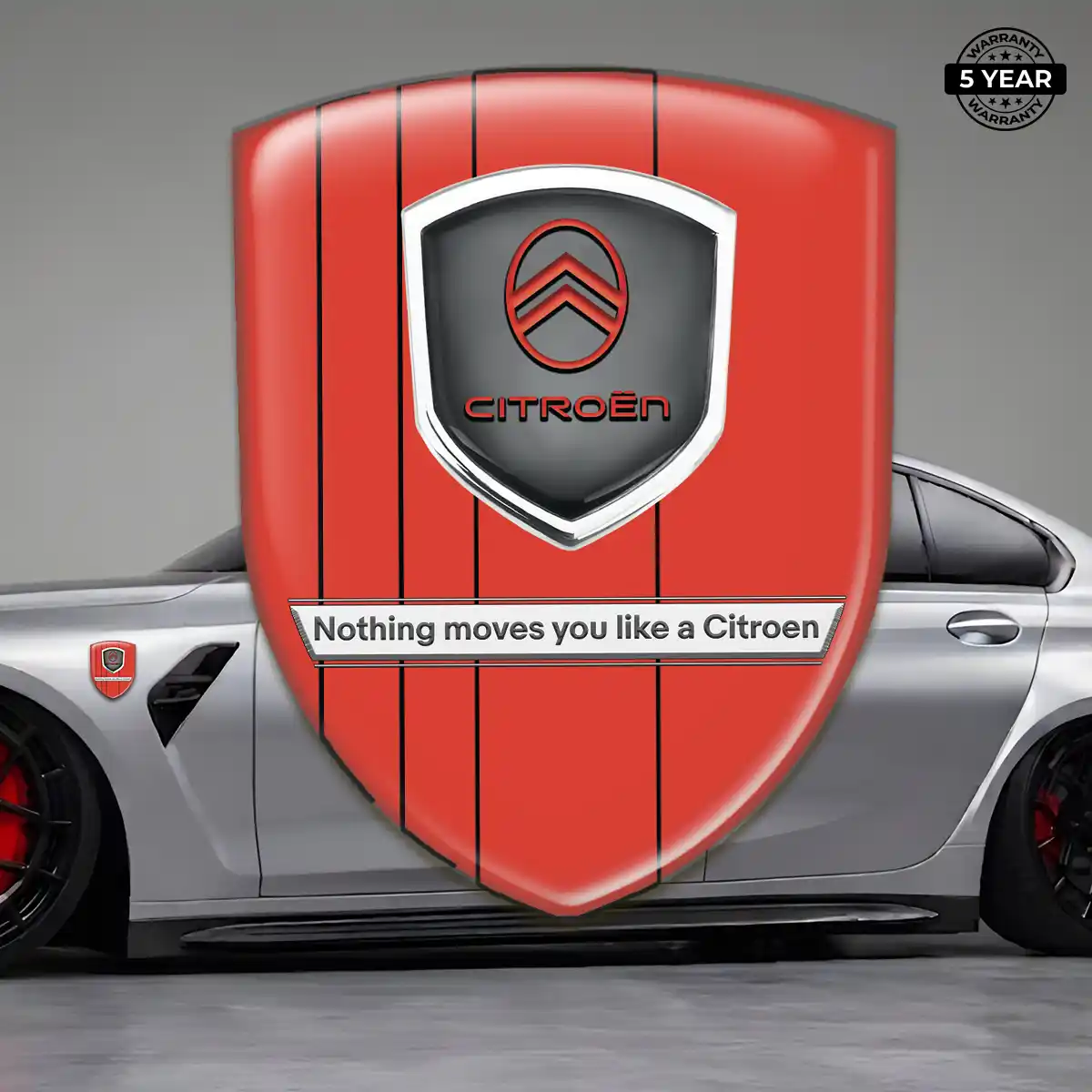 Citroen Self Adhesive Emblem Sticker Prestige Line