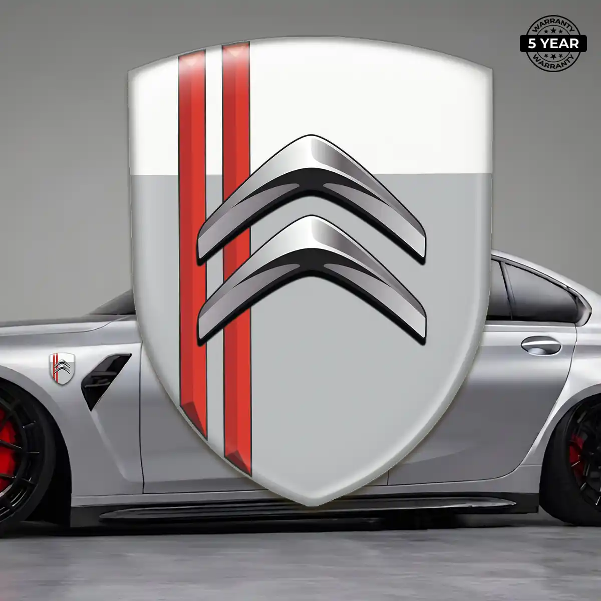 Citroen Self Adhesive Emblem Sticker Resin Elite
