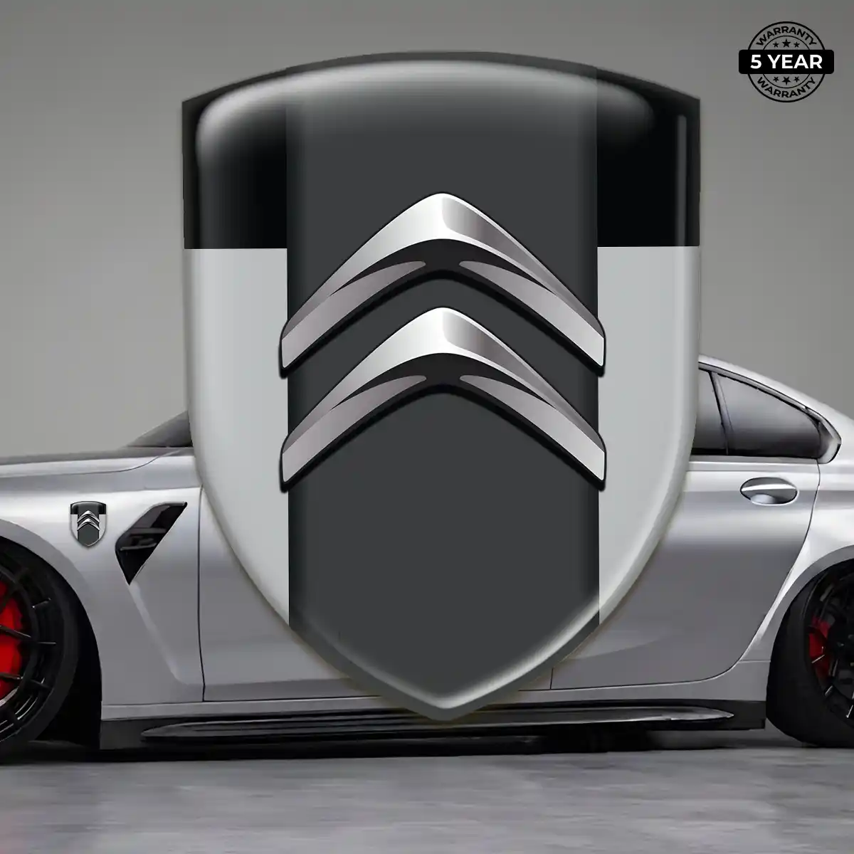 Citroen Self Adhesive Emblem Sticker Sleek Style
