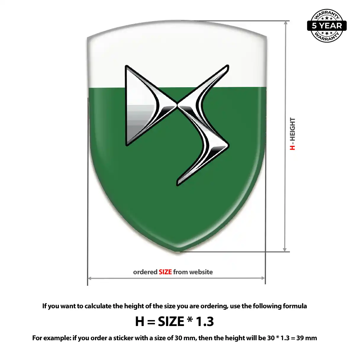 Citroen Silicone Badge Exterior Luxe