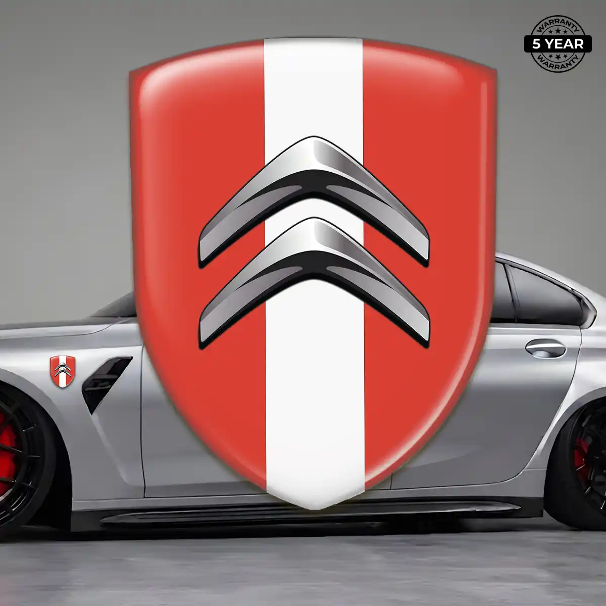Citroen Silicone Badge Interior Luxe