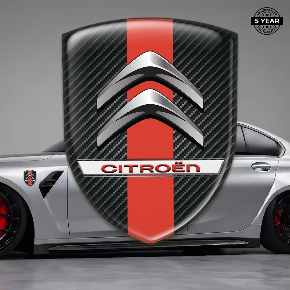 Citroen Silicone Badge Prestige Line