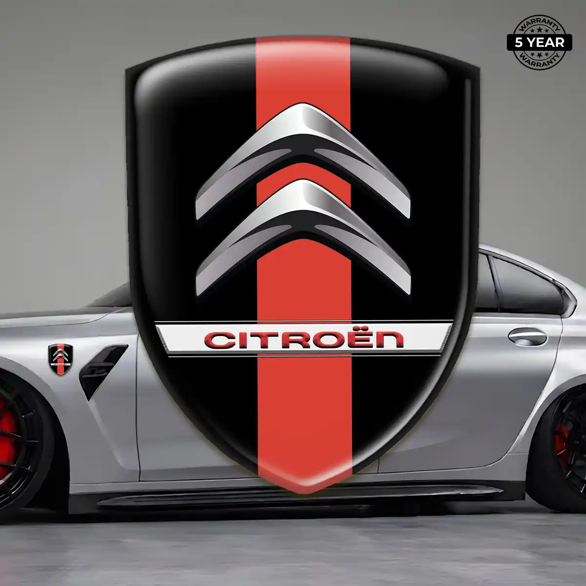 Citroen Silicone Badge Prime Quality
