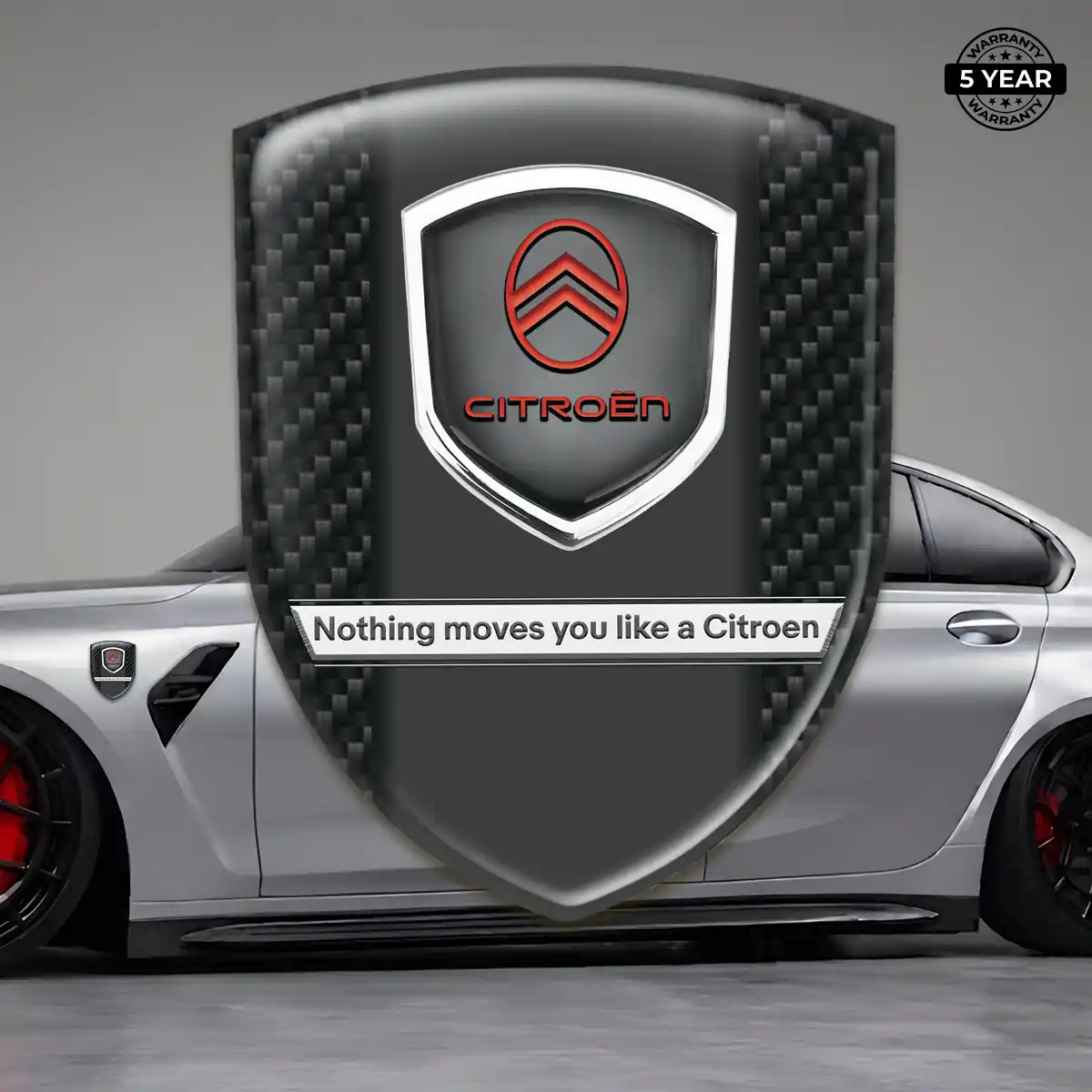 Citroen Silicone Emblem Interior Luxe