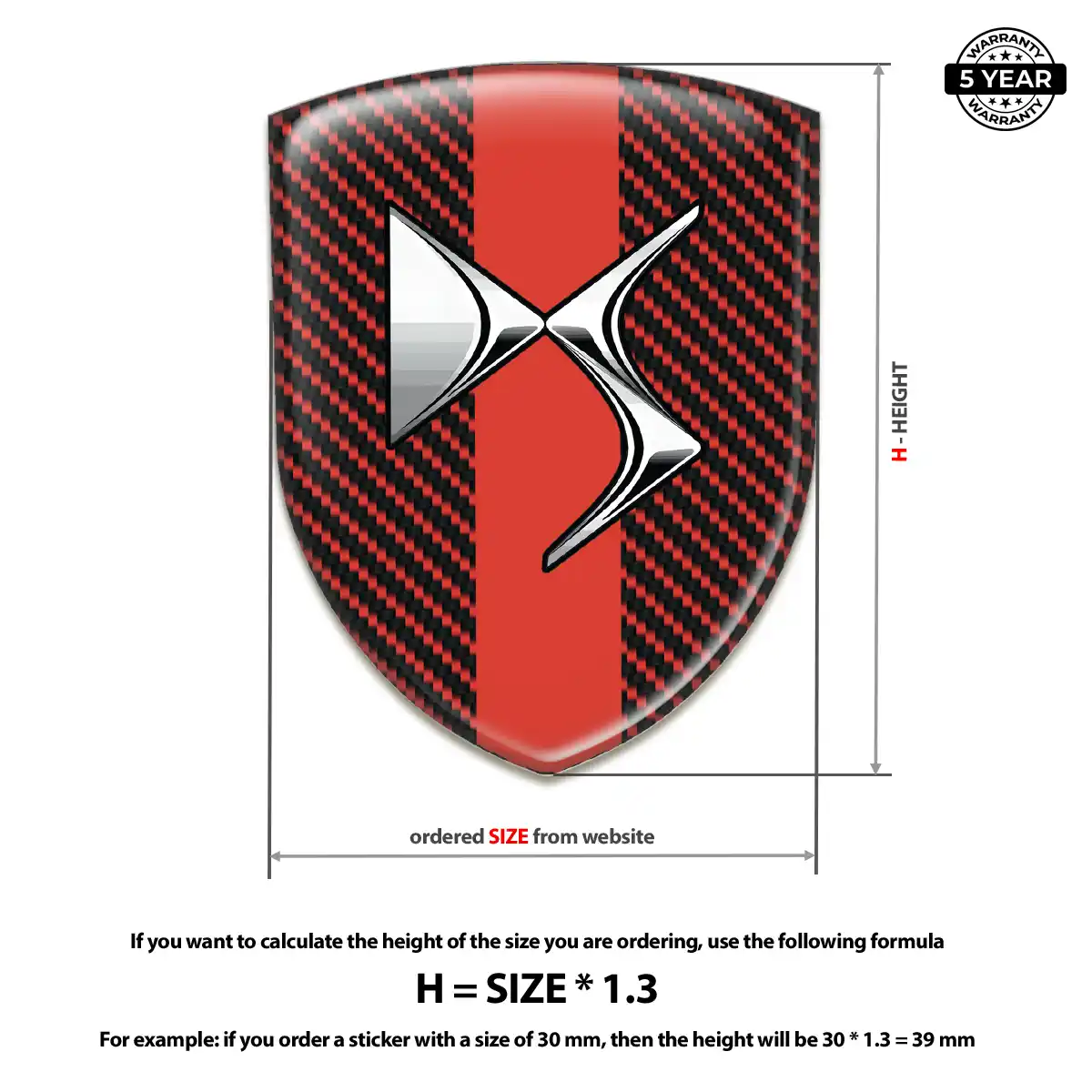 Citroen Silicone Emblem Noble Edition