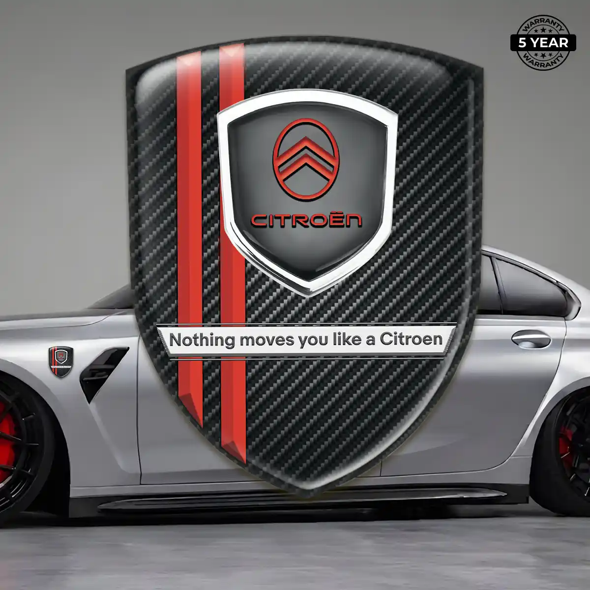 Citroen Silicone Emblem Prestige Line