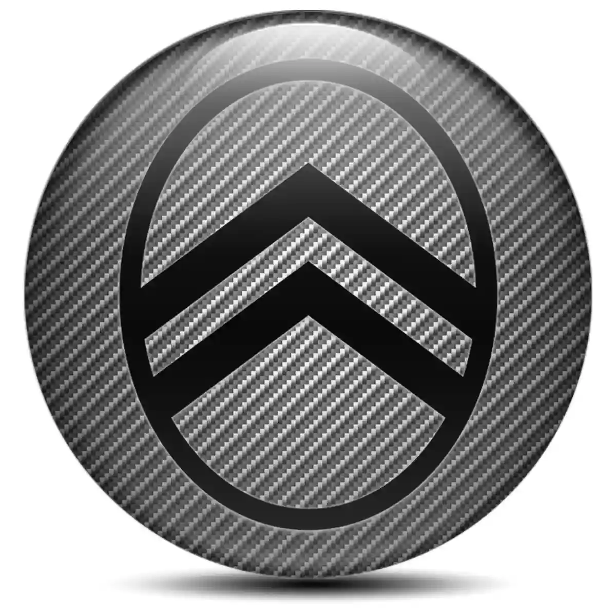 Citroen Silicone Emblem Self-Adhesive Premium Edition