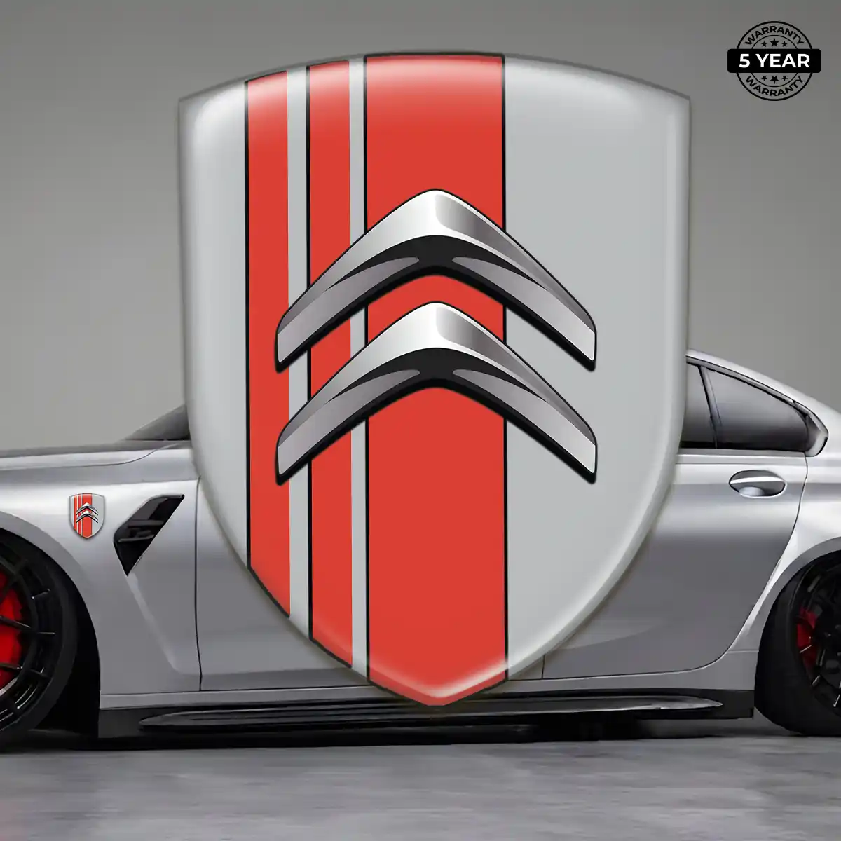 Citroen Silicone Emblem Sleek Style