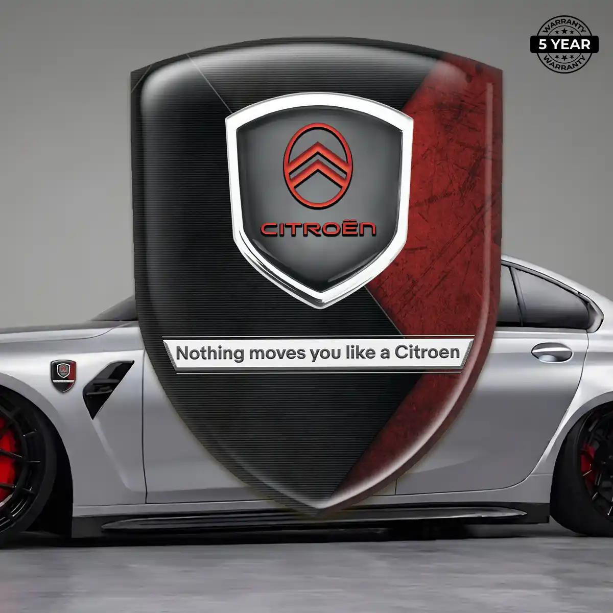 Citroen Silicone Sticker Outer Style
