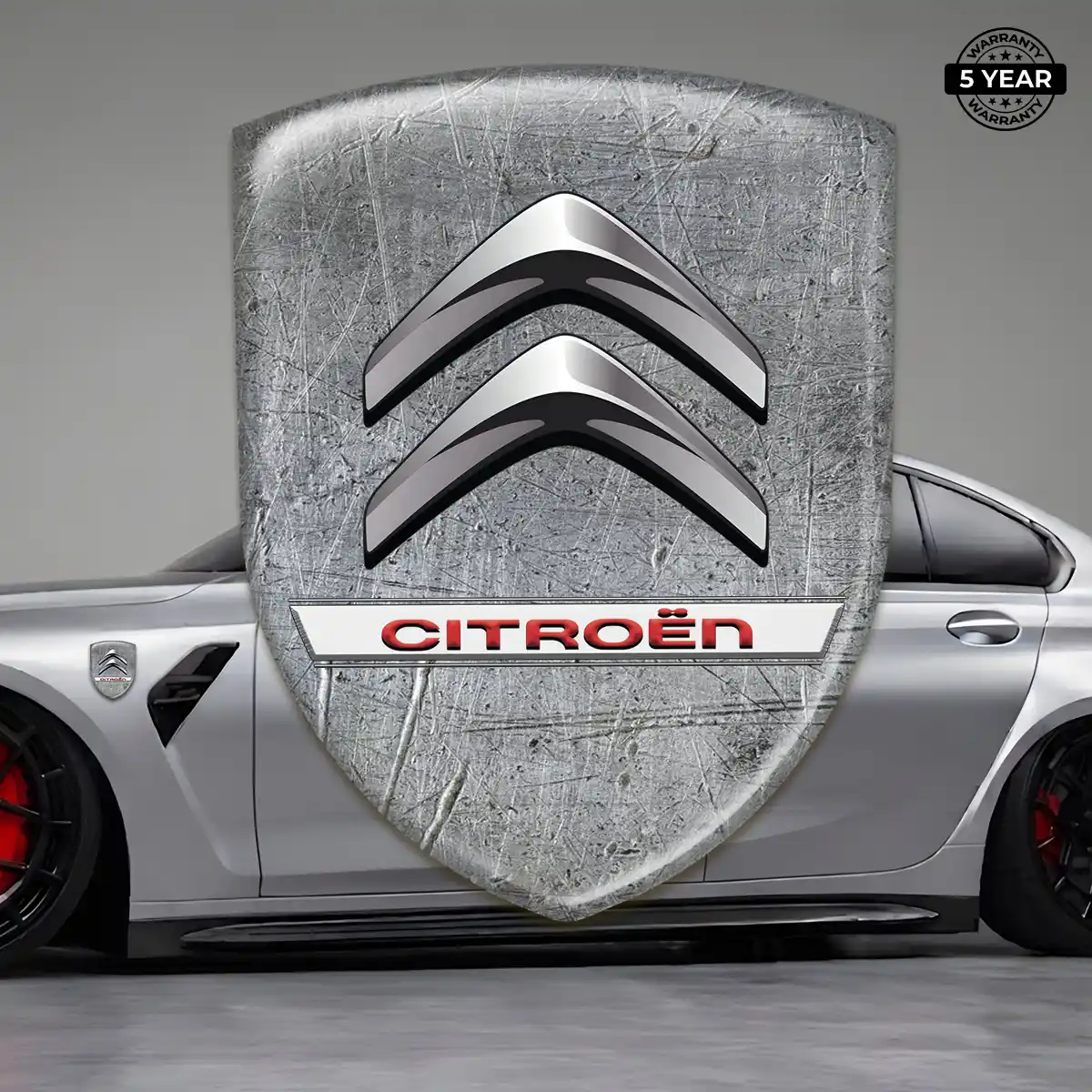 Citroen Silicone Sticker Resin Elite