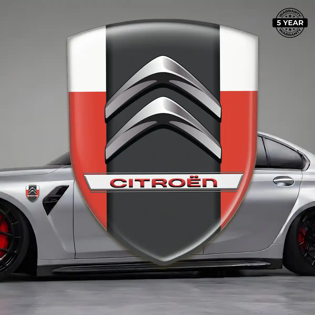 Citroen Silicone Sticker Resin Luxe