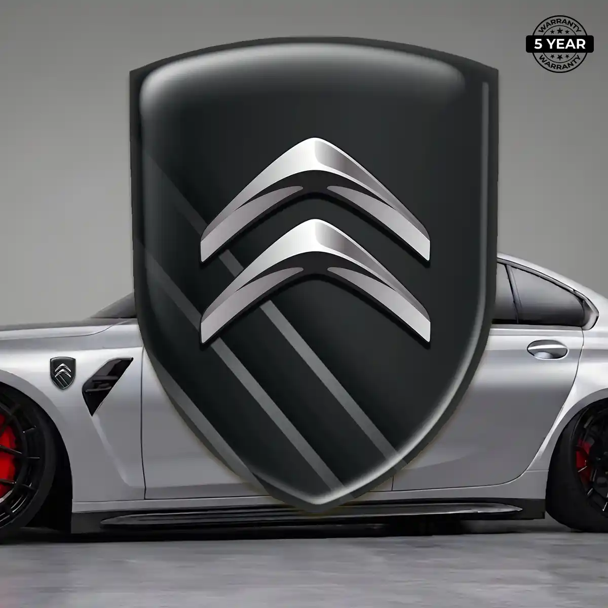 Citroen Silicone Sticker Sleek Style