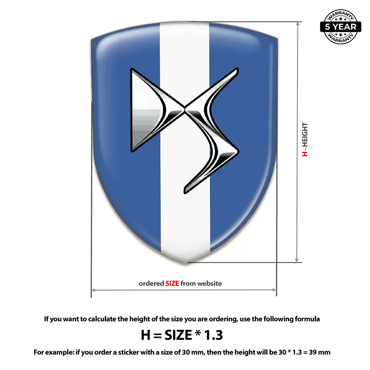 Citroen Sticker Exclusive Series