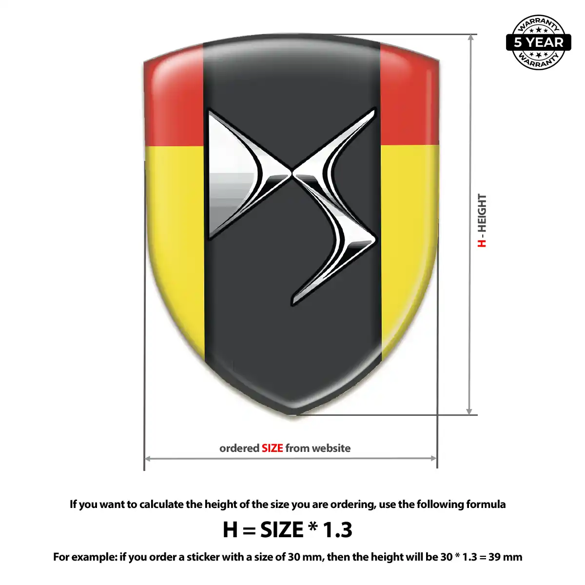 Citroen Sticker Noble Edition