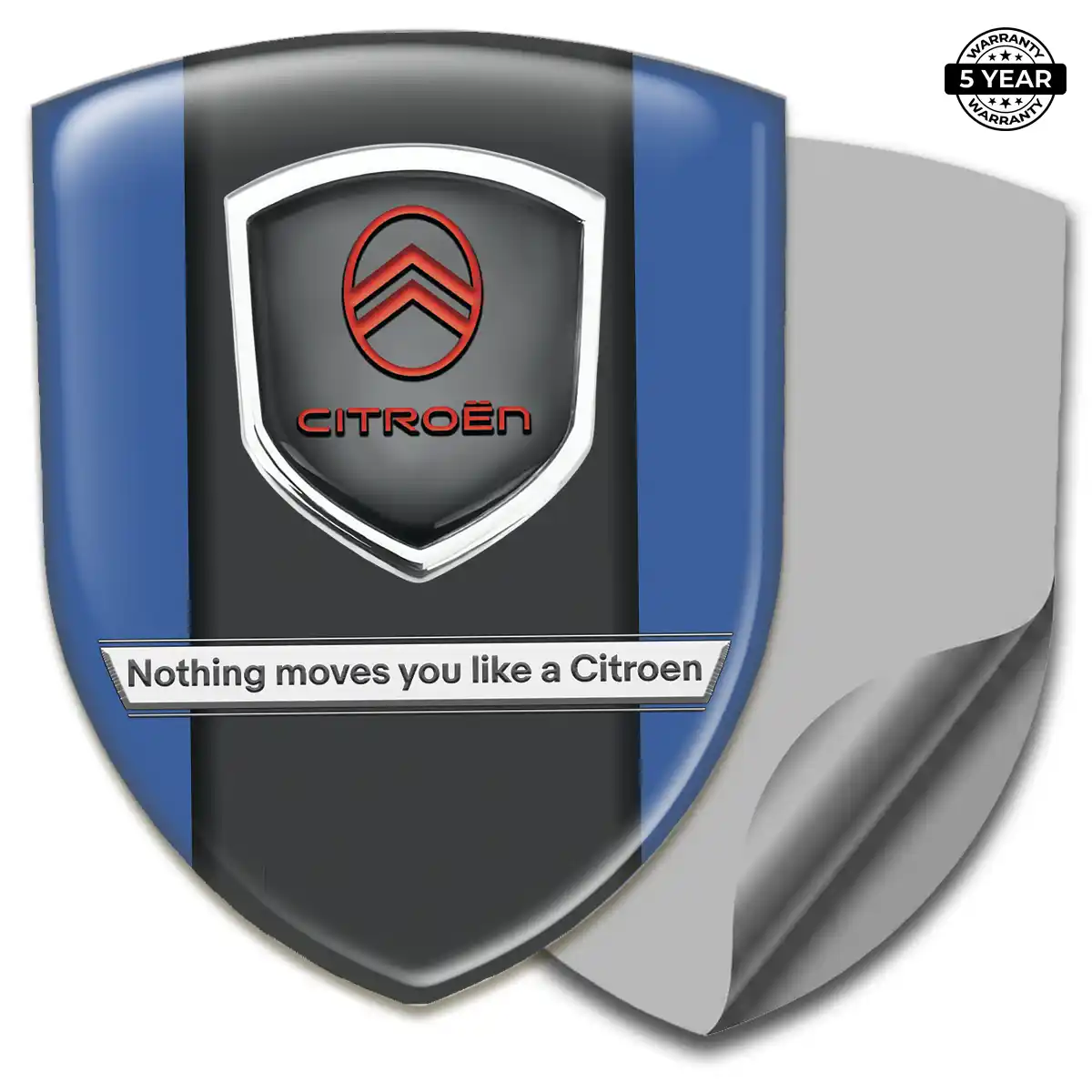 Citroen Vehicle Logo Sticker Cabin Style