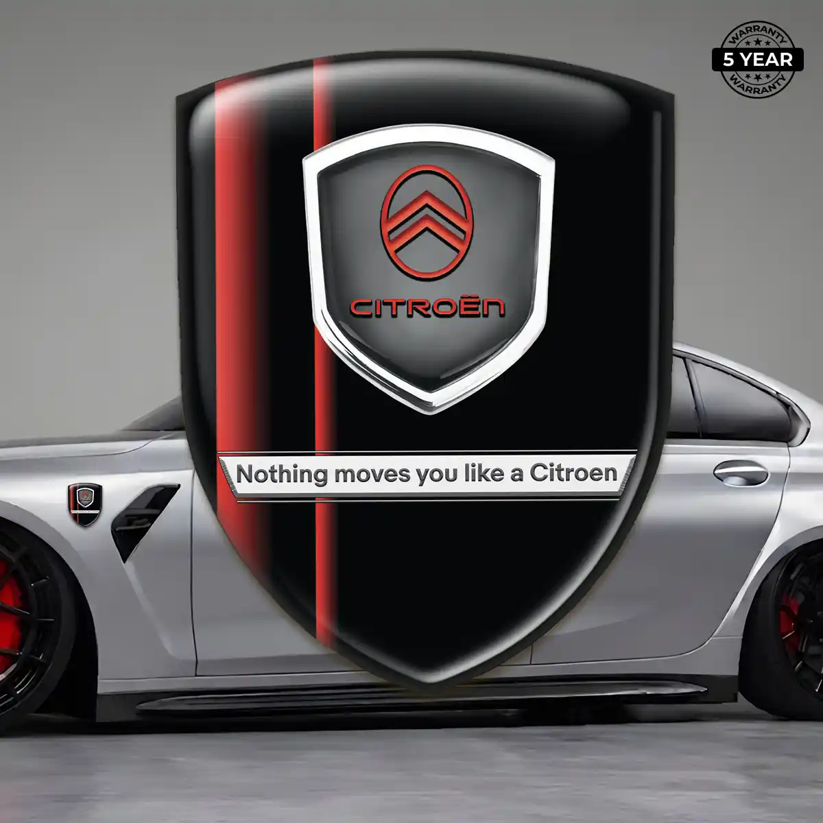 Citroen Vehicle Logo Sticker Elite Finish