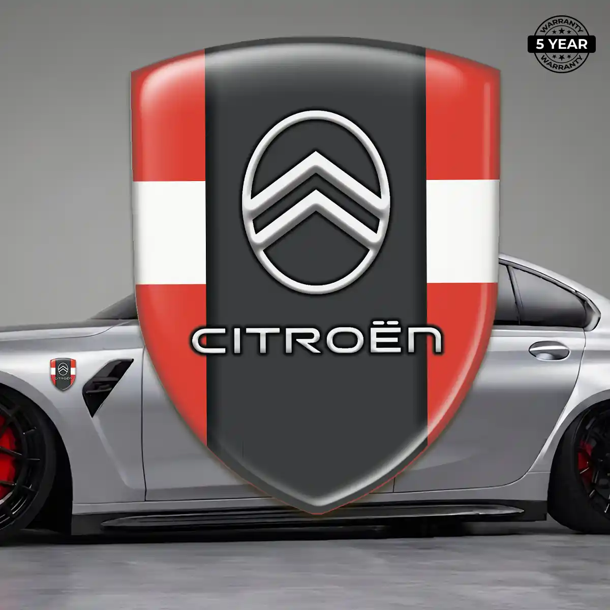 Citroen Vehicle Logo Sticker Exterior Luxe