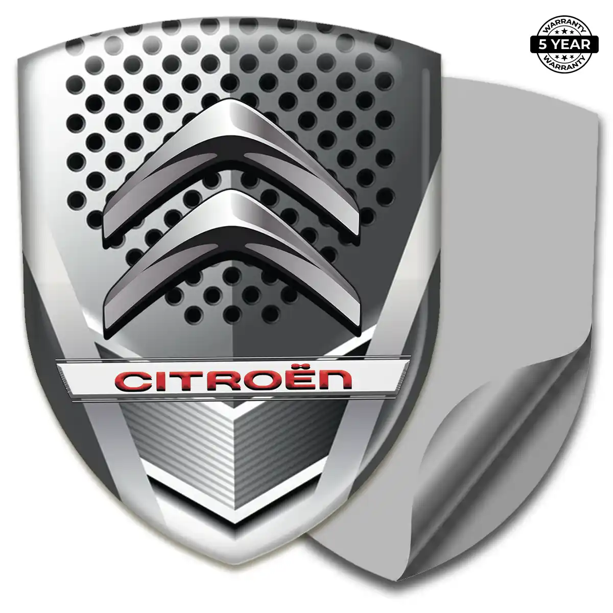 Citroen Vehicle Logo Sticker Interior Elegance