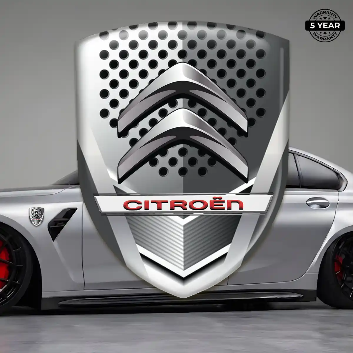 Citroen Vehicle Logo Sticker Interior Elegance