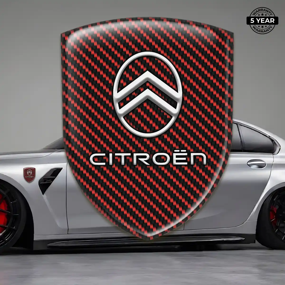 Citroen Vehicle Logo Sticker Resin Elite