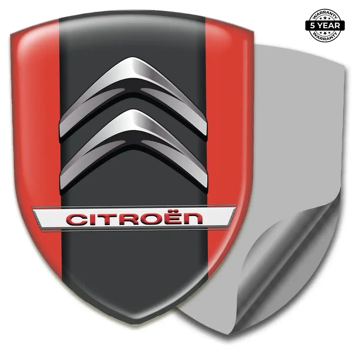 Citroen Vehicle Logo Sticker Resin Luxe