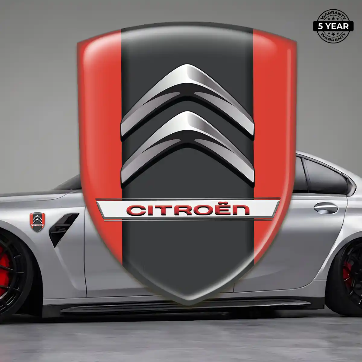 Citroen Vehicle Logo Sticker Resin Luxe