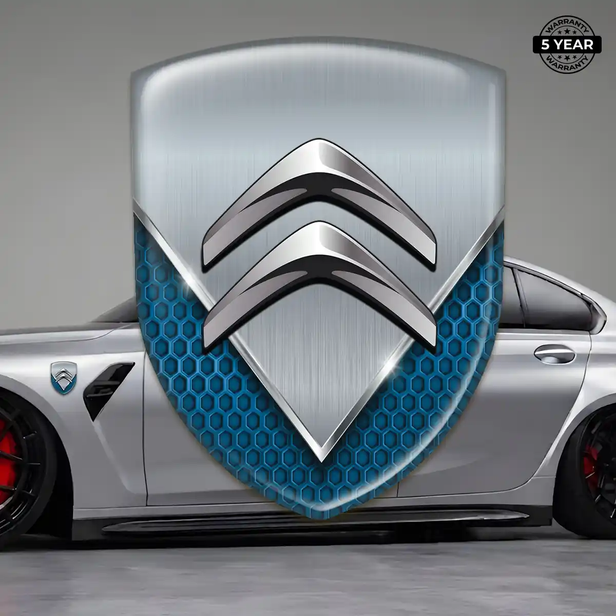 Citroen Vehicle Logo Sticker Sleek Style