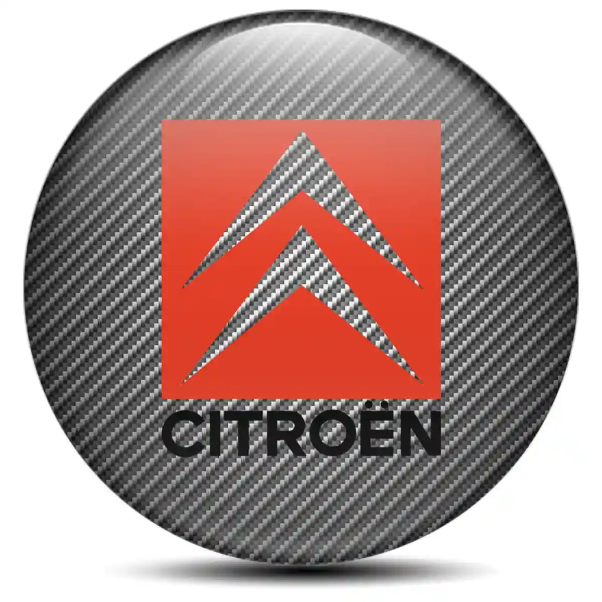 Citroen Wheel Emblem Self-Adhesive Stylish Design