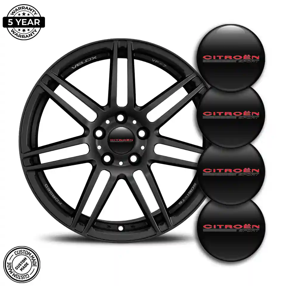 Citroen Wheel Emblems Stylish Design