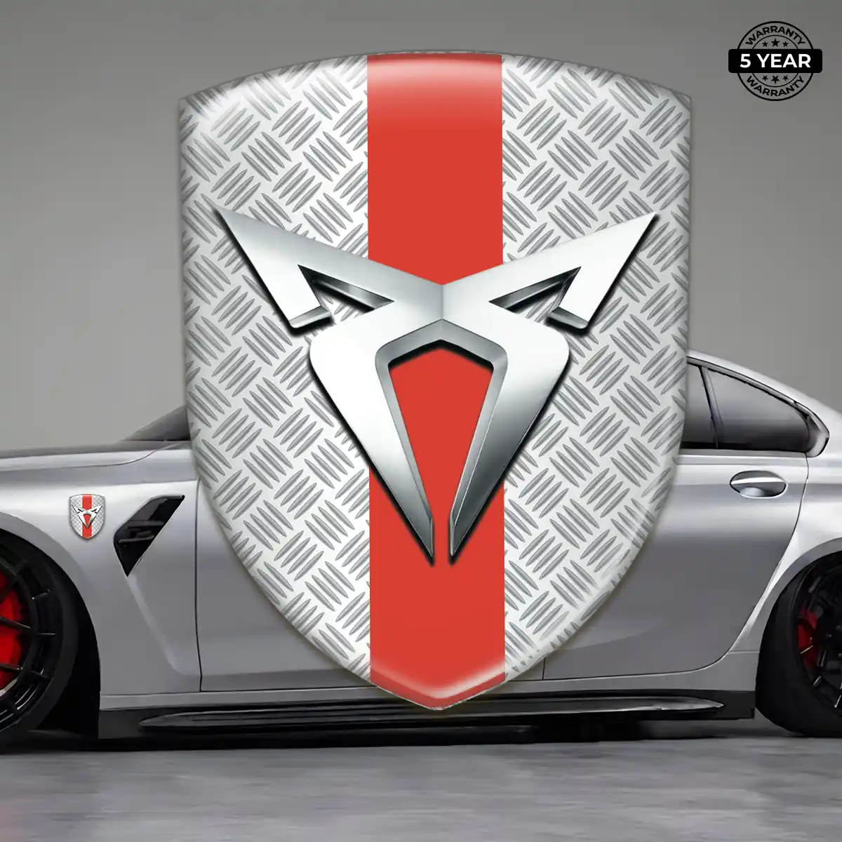 Cupra 3D Badge Sticker Elite Finish
