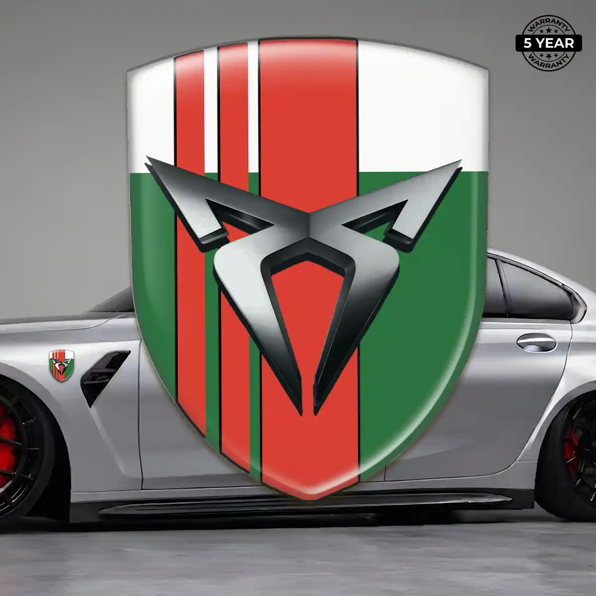 Cupra 3D Badge Sticker Prime Quality