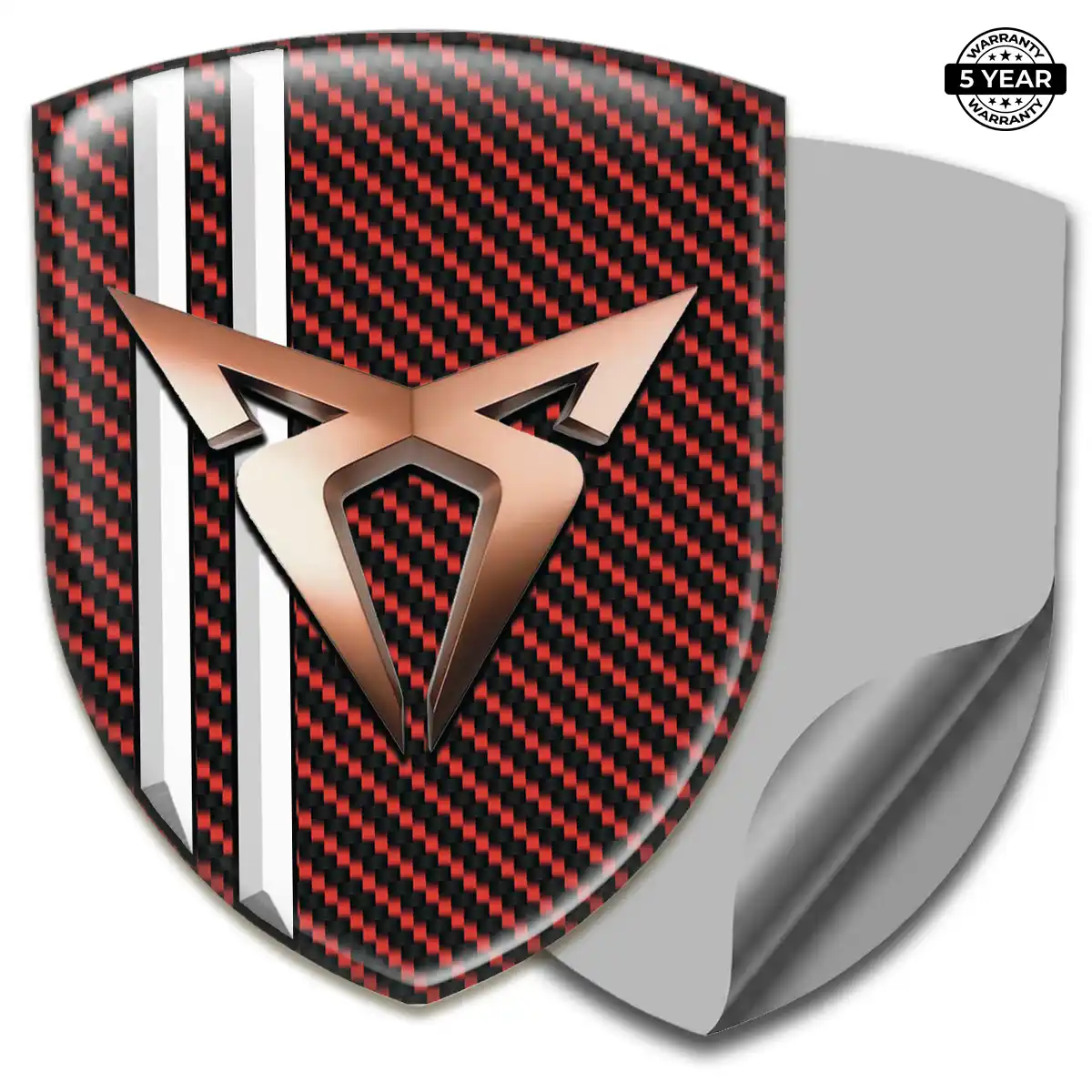 Cupra 3D Badge Sticker Refined Design