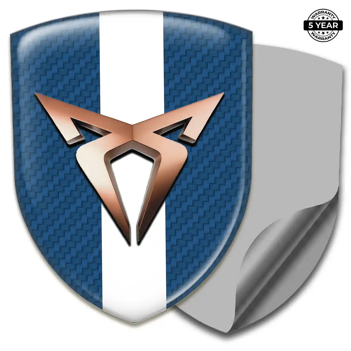 Cupra 3D Badge Sticker Superior Craft