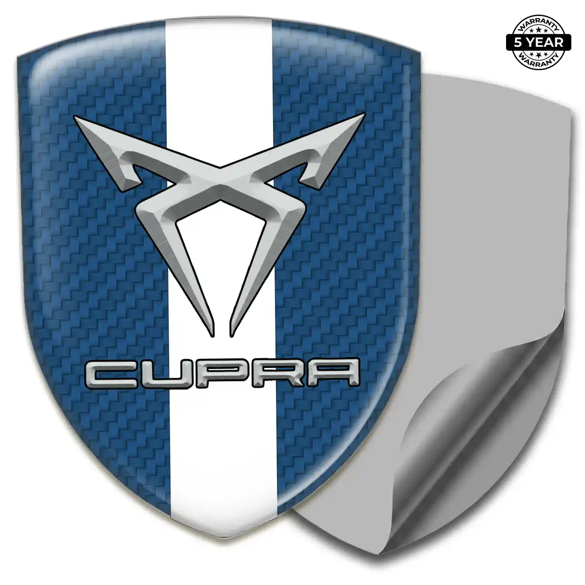 Cupra 3D Domed Sticker Prime Quality