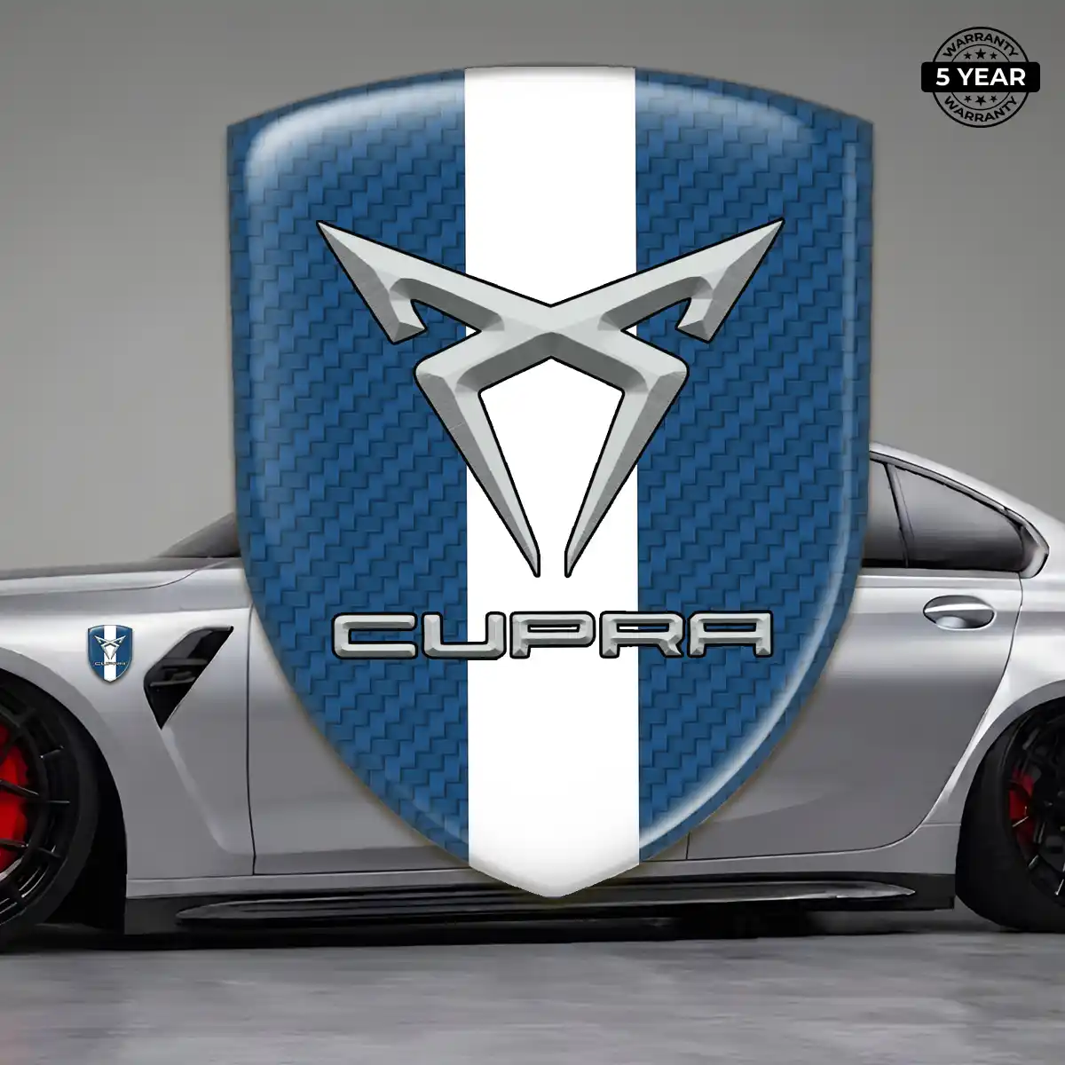 Cupra 3D Domed Sticker Prime Quality