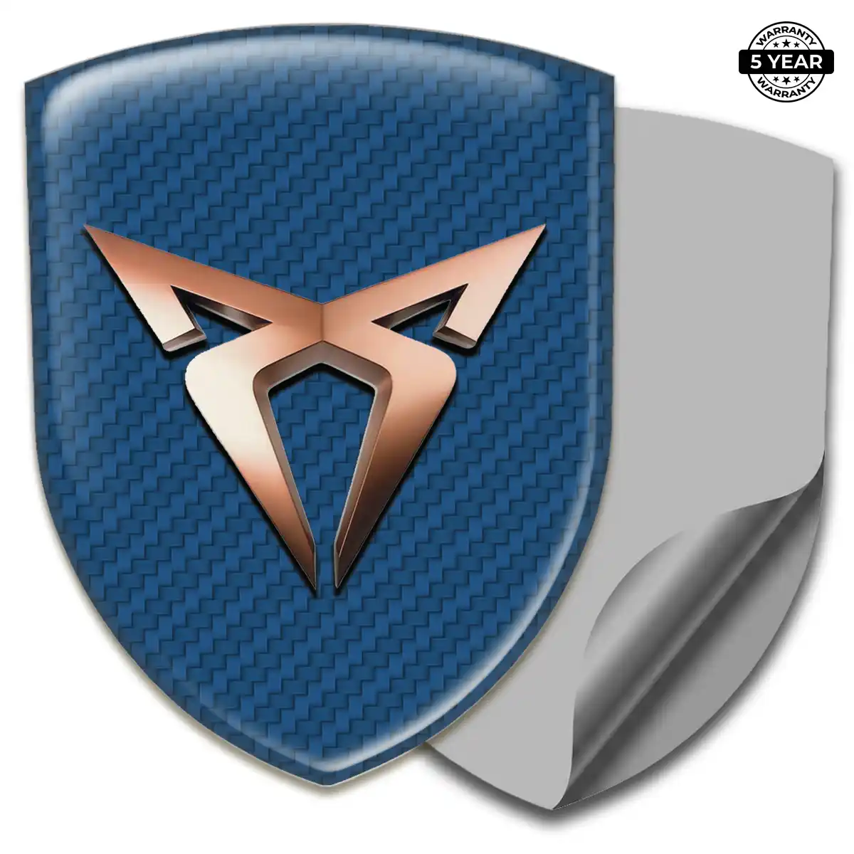 Cupra 3D Domed Sticker Signature Grade